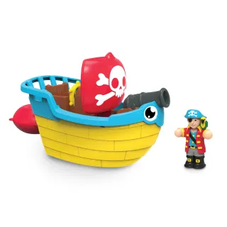 【WOW TOYS】洗澡玩具 海盜船 皮普
