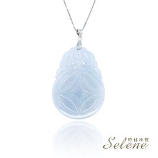 【Selene】福在眼前冰種翡翠墜鍊(A貨翡翠S)