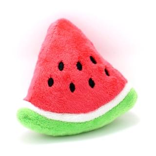 【Nikki飾品&玩具】寵物絨毛玩具-三角形西瓜1個