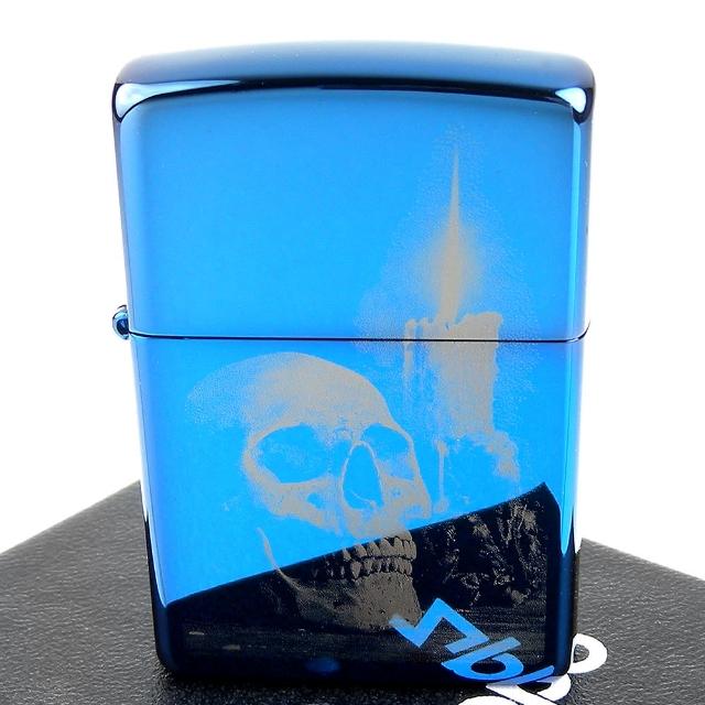 【Zippo】美系~Skull Design-骷髏圖案照片成像加工打火機