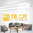【ADATA 威剛】9W T8 2尺LED 玻塑燈管_25入組(白/黃光)