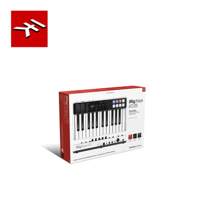 IK Multimedia】iRig Keys I/O 25 多功能控制鍵盤25鍵(原廠公司貨商品