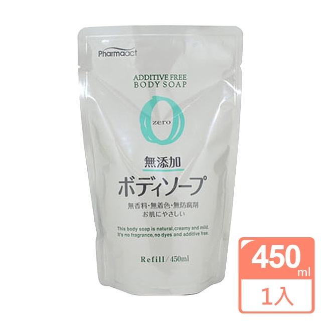 【日本 熊野】無添加沐浴乳補充包450ML(zero)