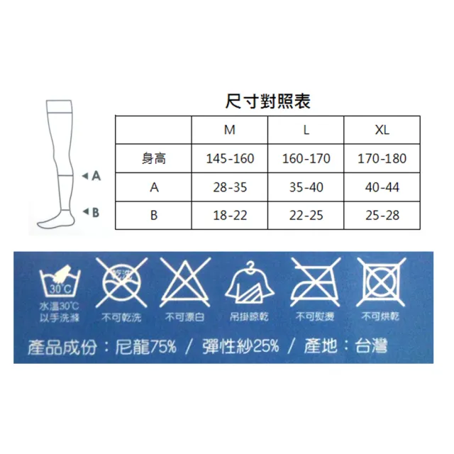 【健妮】醫療彈性半統襪-靜脈曲張襪(一雙組-醫材字號 彈性襪/壓力襪/醫療襪)