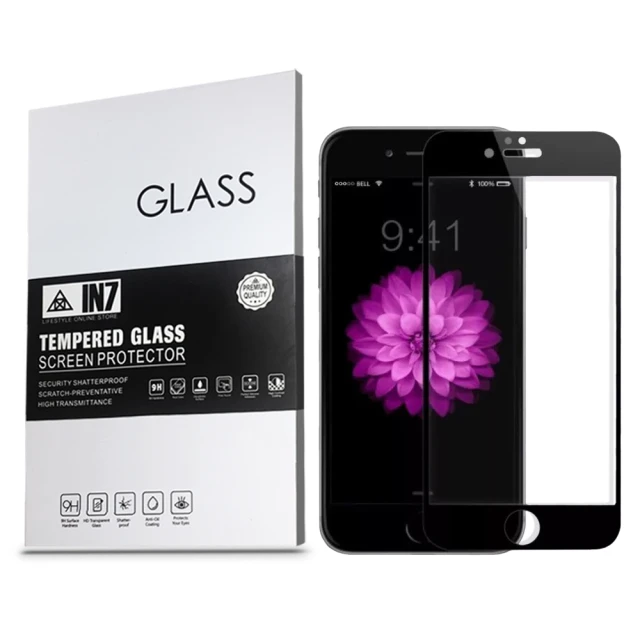 【IN7】APPLE iPhone 6/6s 4.7吋 高透光 2.5D滿版鋼化玻璃保護貼(疏油疏水 鋼化膜)