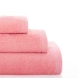 【Sorema 舒蕾馬】葡萄牙製原色精緻毛巾 50x100cm 南歐陽光明星品牌(★粉莓 Blossom★)