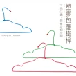 【晴天媽咪】60入-小優雅衣架/掛衣架