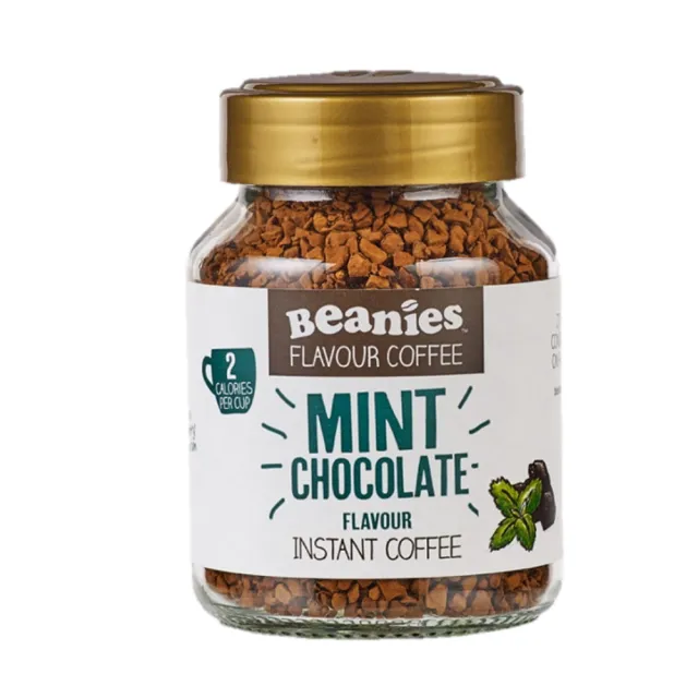 即期品【Beanies】即溶咖啡-薄荷巧克力風味 50g(有效期限2024/12/16)