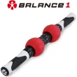 【BALANCE 1】可拆式強力肌肉深度按摩滾輪棒 + crossfit快速鋼索跳繩(按摩 紓緩 健身 室內運動)