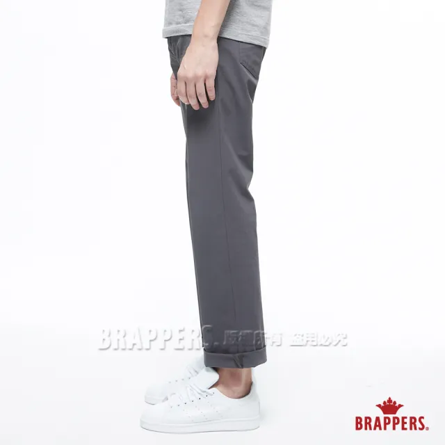 【BRAPPERS】男款 HC-Cargo系列-中腰彈性直筒褲(灰)
