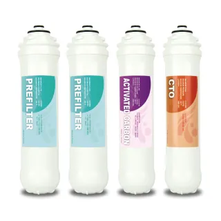 【Toppuror 泰浦樂】快拆式前置濾心-半年份/四入裝_CC-36