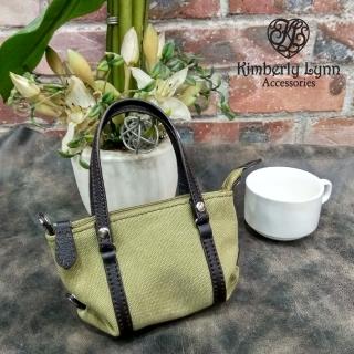 【Kimberly Lynn Accessories】10-in-1百變包萬用小包-帆布款-墨綠(共四色)