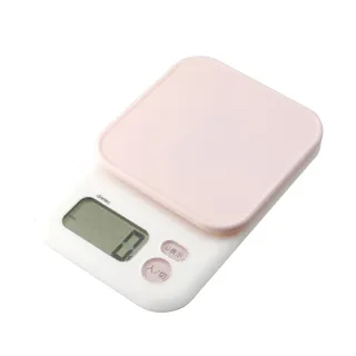【DRETEC】「甘納許」大螢幕電子料理秤2kg-粉(KS-705PK)