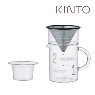 【Kinto】SCS 簡約咖啡沖泡壺組 300ml