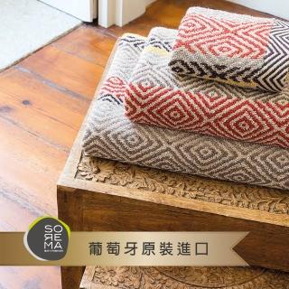 【Sorema 舒蕾馬】馬雅風格圖騰毛巾-DIAMONDS 30x50cm 2入組 南歐明星品牌(★五星級奢華渡假飯店風格★)