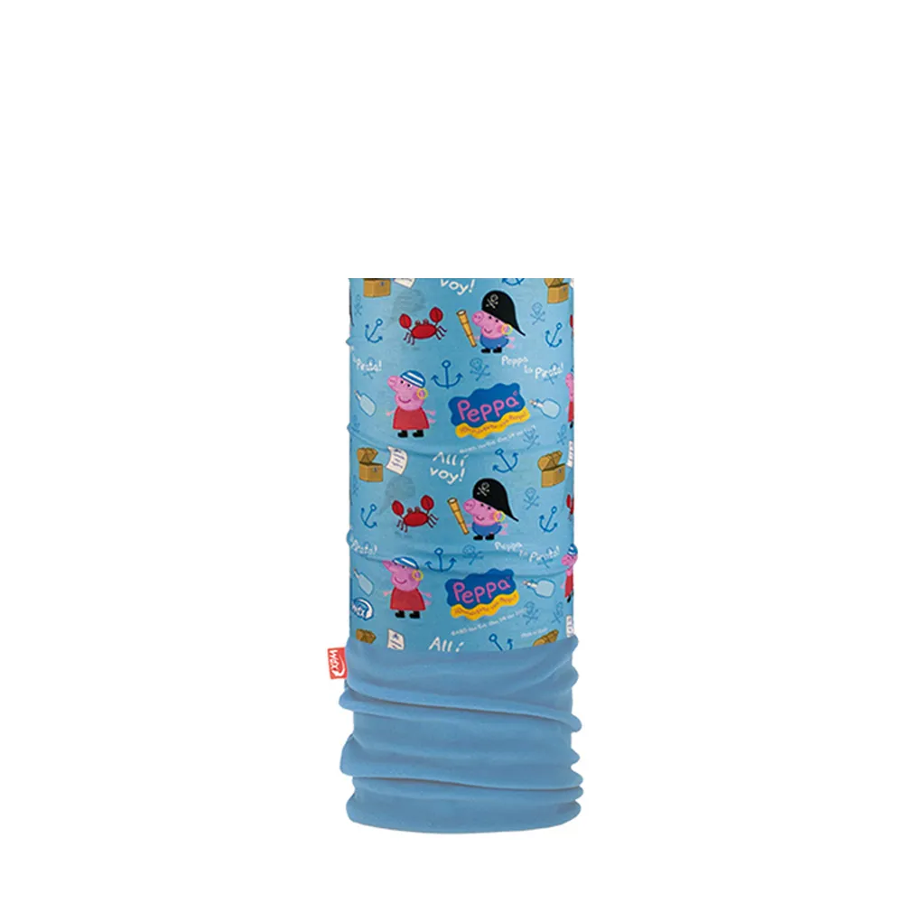 【Wind x-treme】兒童粉紅豬多功能保暖頭巾 POLAR Wind(多樣穿戴方式、防紫外線、抗菌、吸濕快乾)