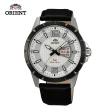 【ORIENT 東方錶】ORIENT 東方錶  SP 系列 寬幅日期運動石英錶 皮帶款 白色 - 43mm(FUG1X003W)