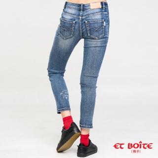【BLUE WAY】星星縫線男友褲 - ET BOiTE 箱子