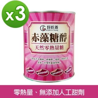 【糖友專區】好飲養Hold in Young赤藻糖醇代糖(600公克/罐)x3入