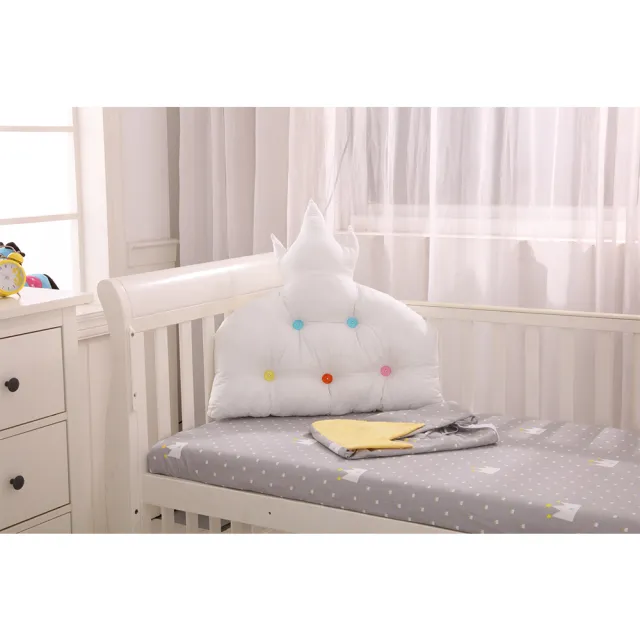 【HA Baby】嬰兒床專用-4件套組(適用 長x寬120cmx65cm嬰兒床型   嬰兒床床包、嬰兒床床單)