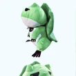 【GCT玩具嚴選】2入日本青蛙絨毛玩具25cm(青蛙絨毛娃娃 25cm 旅蛙 旅行青蛙 蛙兒子 玩偶)