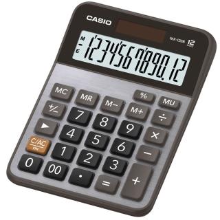 【CASIO 卡西歐】12位數桌上型計算機(MX-120B)