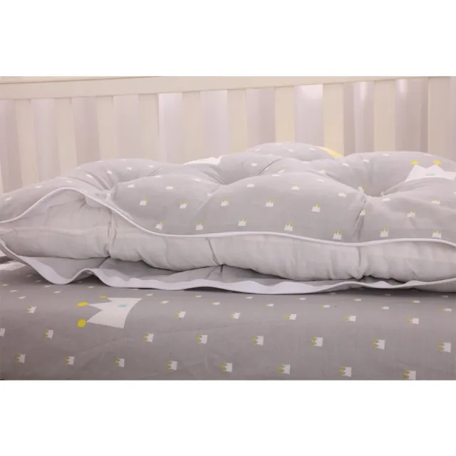 【HA Baby】嬰兒床專用-四面床圍+床單(適用 長x寬120cmx60cm嬰兒床型 嬰兒床床包、嬰兒床床單)