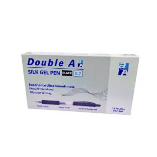 【Double A】極順中性筆0.7mm黑-DAGP18004(12支/盒)