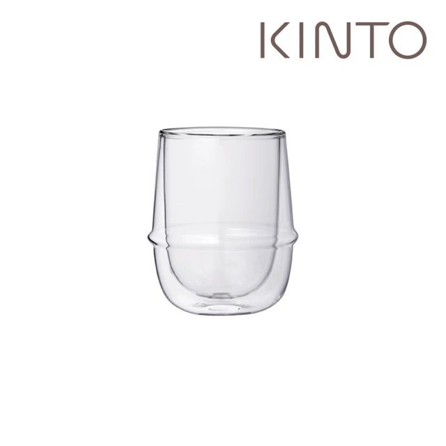 【Kinto】KRONOS雙層玻璃咖啡杯250ml
