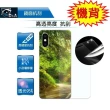 【D&A】Apple iPhone XR 日本原膜HC機背保護貼(鏡面抗刮)