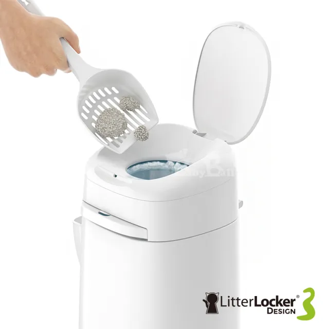 【LitterLocker】Design 第三代貓咪鎖便桶抗菌塑膠袋匣