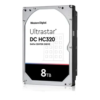 【WD 威騰】Ultrastar DC HC320 8TB 3.5吋 7200轉 256MB 企業級內接硬碟(HUS728T8TALE6L4)