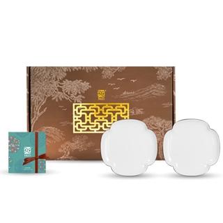 【TALES 神話言】花窗舞影-冰玉丁香．碟(文創 禮品 禮物 收藏)