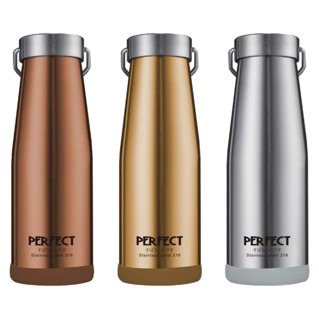 【PERFECT 理想】日式316不鏽鋼真空保溫杯-350cc(台灣製造)