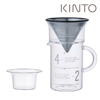 【Kinto】SCS 簡約咖啡沖泡壺組 600ml