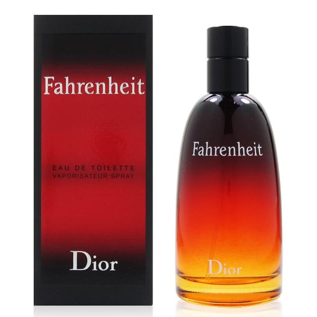 【Dior 迪奧】Fahrenheit 華氏溫度男性淡香水 EDT 100ml(平行輸入)