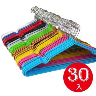 防滑塑膠浸塑 防滑塗層奈米衣架 30入