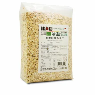 【DR.OKO 德逸】有機即食燕麥片(500gx1入)