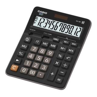 【CASIO 卡西歐】12位數雙電源商用計算機(GX-12B)