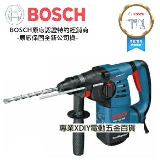 【BOSCH 博世】超強鎚擊力3.5焦耳/三用款免出力鎚鑽 減震把手設計 GBH 3-28DRE