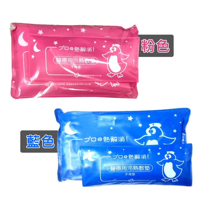 【Fe Li  飛力】醫療用冷熱敷墊/母子型冰枕(一大＋一小 共兩入)