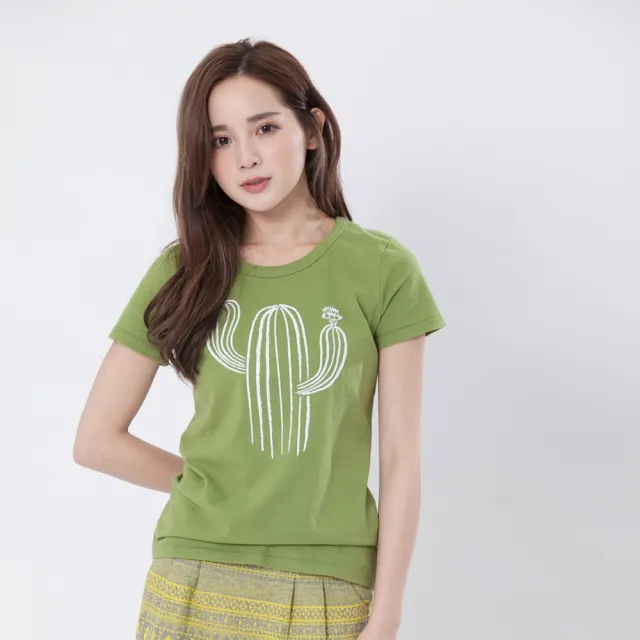 【so that’s me 好我】送你一朵花短袖蜜桃棉女Tee(合身版型蜜桃棉舒適手感)