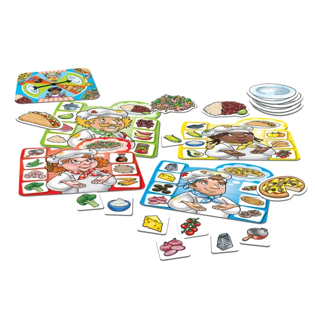 【Orchard Toys】幼兒桌遊-瘋狂廚師(Crazy Chefs Game)
