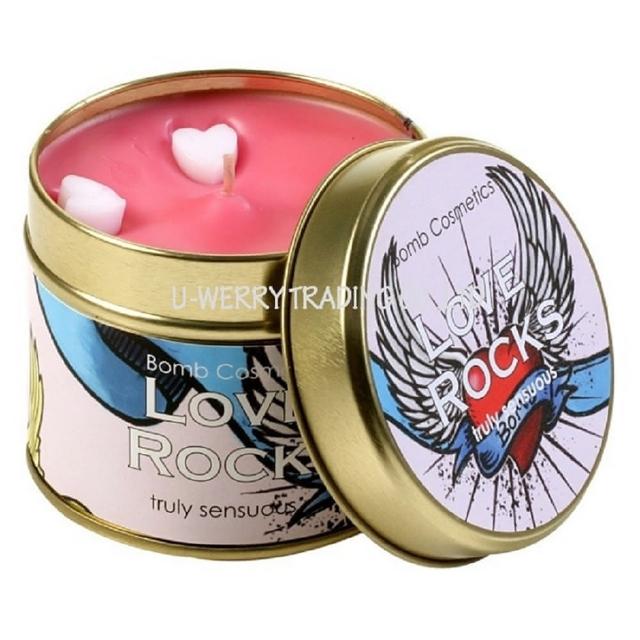 【Bomb Cosmetics】Love Rocks Candle 美麗花園(香氛蠟燭)