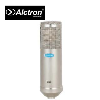 【ALCTRON】X50S 晶體電容麥克風 銀色款(原廠公司貨 商品保固有保障)