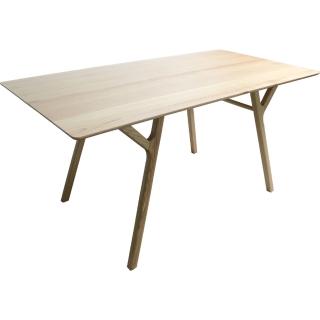 【YOI傢俱】利維餐桌 實木/餐桌/工作桌 160公分(YBO-T14)