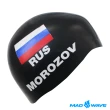 【MADWAVE】泳帽 矽膠 MOROZOV R-CAP(舒適防水 男女適用)