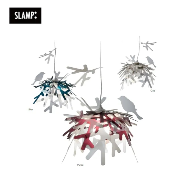 【SLAMP】LUI 吊燈 藍/金/紫