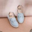【FAIR LADY】軟實力 童趣貓咪休閒鞋(藍、501310)