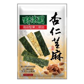 【華元】野菜園 海苔堅果三明治-杏仁芝麻口味60g(內有15gX4小包)